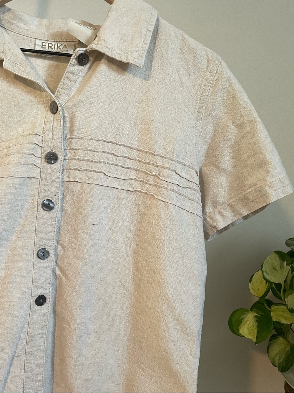 Vintage Erika Collection Linen Shirt
